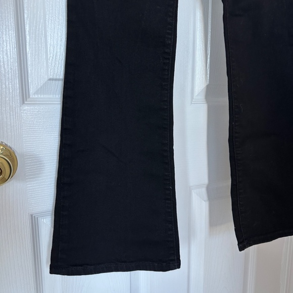 Women's Maternity Jeans Boot Black 12 - Picture 5 of 7